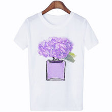 Load image into Gallery viewer, Floral Perfume T-Shirt