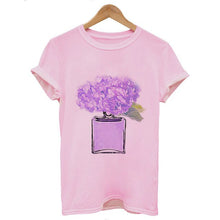 Load image into Gallery viewer, Floral Perfume T-Shirt