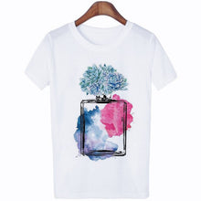 Load image into Gallery viewer, Floral Perfume T-Shirt