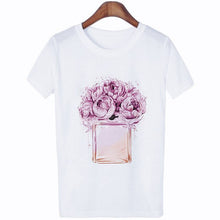 Load image into Gallery viewer, Floral Perfume T-Shirt