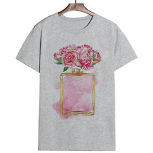Load image into Gallery viewer, Floral Perfume T-Shirt