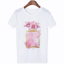 Load image into Gallery viewer, Floral Perfume T-Shirt