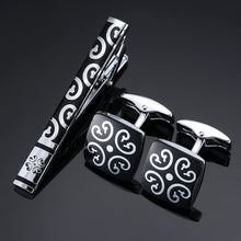 Load image into Gallery viewer, Classic Cufflinks and Tie Clip