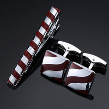 Load image into Gallery viewer, Classic Cufflinks and Tie Clip