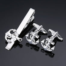 Load image into Gallery viewer, Classic Cufflinks and Tie Clip