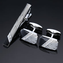 Load image into Gallery viewer, Classic Cufflinks and Tie Clip