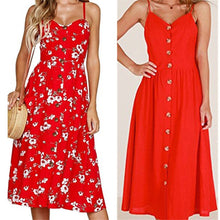 Load image into Gallery viewer, Casual Dress with Spaghetti Strap