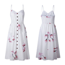 Load image into Gallery viewer, Casual Dress with Spaghetti Strap