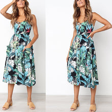 Load image into Gallery viewer, Casual Dress with Spaghetti Strap