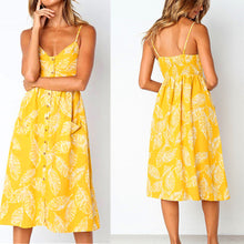 Load image into Gallery viewer, Casual Dress with Spaghetti Strap