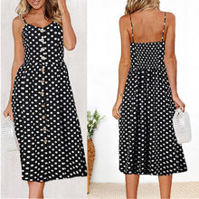 Load image into Gallery viewer, Casual Dress with Spaghetti Strap