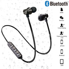 Load image into Gallery viewer, Magnetic Wireless Bluetooth Earphones with Mic