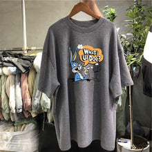 Load image into Gallery viewer, Cotton Loose T-Shirt in Various Designs