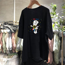 Load image into Gallery viewer, Cotton Loose T-Shirt in Various Designs