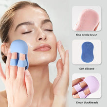 Load image into Gallery viewer, Glow-Up Silicone Facial Brushes – Gentle Exfoliation, Radiant Results
