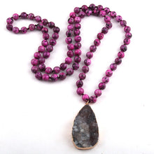 Load image into Gallery viewer, Fashion Stone Pendant Necklace
