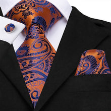 Load image into Gallery viewer, Luxury Tie, Handkerchief and Cufflinks
