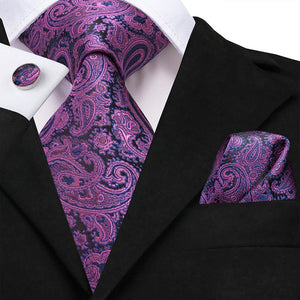 Luxury Tie, Handkerchief and Cufflinks