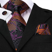 Load image into Gallery viewer, Luxury Tie, Handkerchief and Cufflinks
