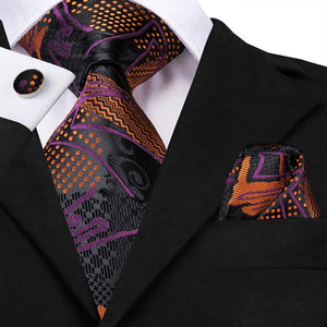 Luxury Tie, Handkerchief and Cufflinks