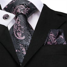 Load image into Gallery viewer, Luxury Tie, Handkerchief and Cufflinks
