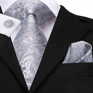 Luxury Tie, Handkerchief and Cufflinks