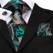 Load image into Gallery viewer, Luxury Tie, Handkerchief and Cufflinks
