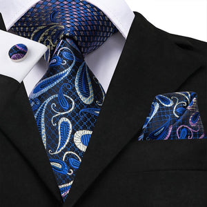 Luxury Tie, Handkerchief and Cufflinks