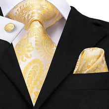 Load image into Gallery viewer, Luxury Tie, Handkerchief and Cufflinks
