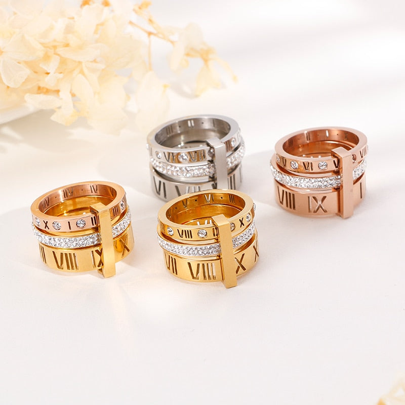 Roman numerals deals ring cartier