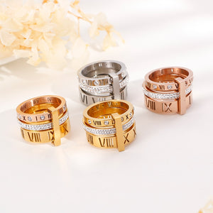 Roman Numerals Ring