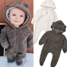 Load image into Gallery viewer, Newborn Baby and Toddlers Winter Long Sleeve Jumpsuit
