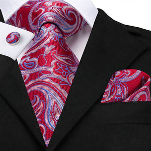Luxury Tie, Handkerchief and Cufflinks