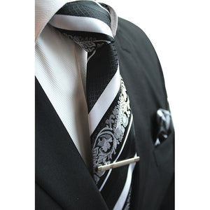 Classic Tie, Clip and Handkerchief