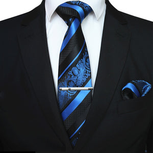 Classic Tie, Clip and Handkerchief