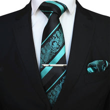 Load image into Gallery viewer, Classic Tie, Clip and Handkerchief
