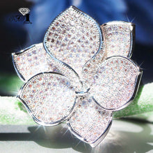 Load image into Gallery viewer, White Zircon Silver Ring
