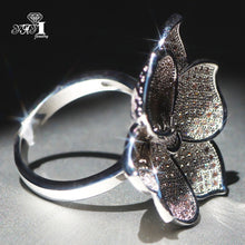 Load image into Gallery viewer, White Zircon Silver Ring
