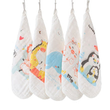 Load image into Gallery viewer, 5pcs Cotton Baby Towel
