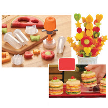 Load image into Gallery viewer, Plastic Press Fruit Slicer
