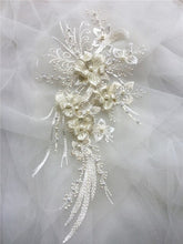 Load image into Gallery viewer, Elegant Flower Embroidery Applique
