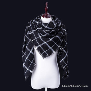 Luxury Knitted Shawl and Scarf