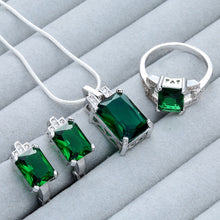 Load image into Gallery viewer, Stylish Pendant Necklace Earrings and Ring
