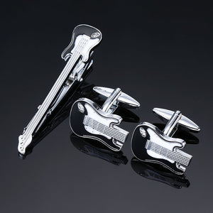 Classic Cufflinks and Tie Clip