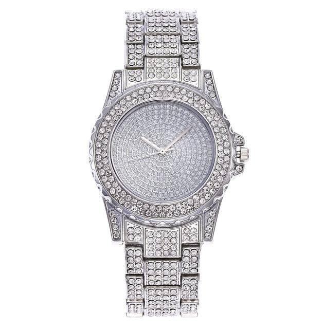 Rhinestone Women's Wristwatch