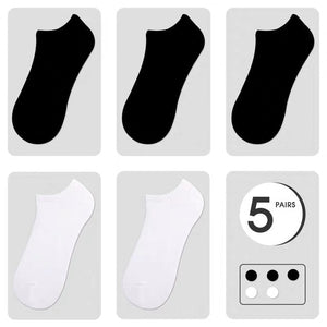 5 Pairs Men's Cotton Socks