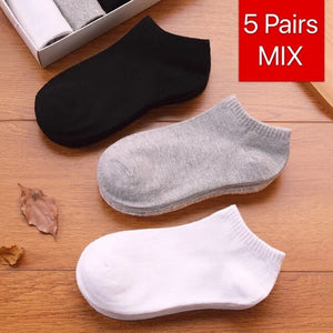 5 Pairs Men's Cotton Socks