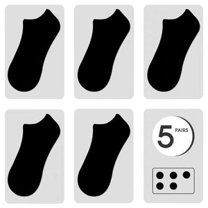 5 Pairs Men's Cotton Socks