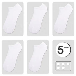 5 Pairs Men's Cotton Socks