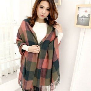 Luxury Knitted Shawl Scarf and Wrap-around